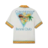 Afro Cubism Tennis Club Silk Shirt Afro Cubism Tennis Club Silk Shirt