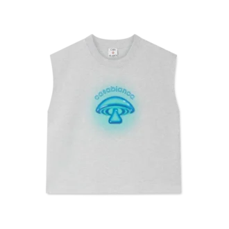 Airbrush Mushroom Sleeveless T-Shirt