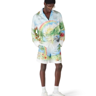 Aloha Long Sleeve Silk Shirt