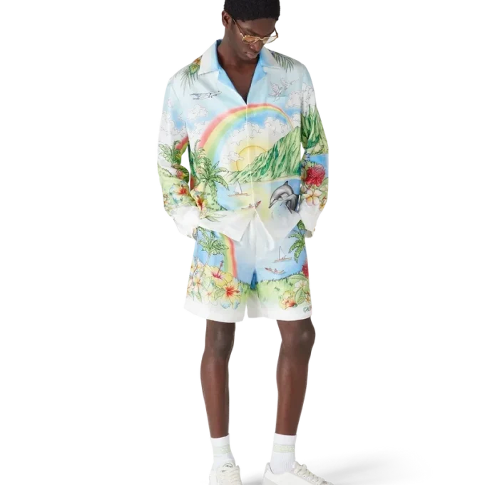 Aloha Long Sleeve Silk Shirt Aloha Long Sleeve Silk Shirt