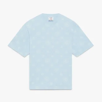 Applique Monogram Oversized Short Sleeve T-Shirt