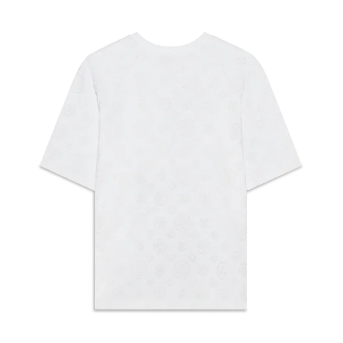 Applique Monogram Oversized Short Sleeve T-Shirt Applique Monogram Oversized Short Sleeve T-Shirt