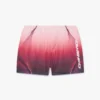 Aubergine Gradient Printed Swim Shorts Aubergine Gradient Printed Swim Shorts