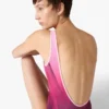 Aubergine Gradient Swimsuit Aubergine Gradient Swimsuit