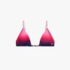Aubergine Gradient Triangle Bikini Top
