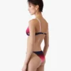 Aubergine Gradient Triangle Bikini Top