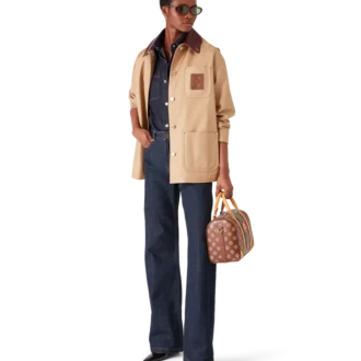 Beige Workwear Jacket