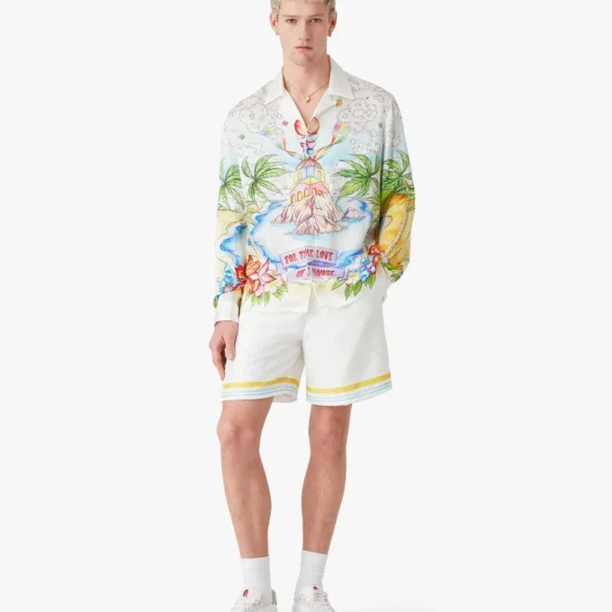 Better Days Long Sleeve Silk Shirt Better Days Long Sleeve Silk Shirt