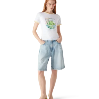 Beyond Destiny Longline Ringer Short Sleeve Tee
