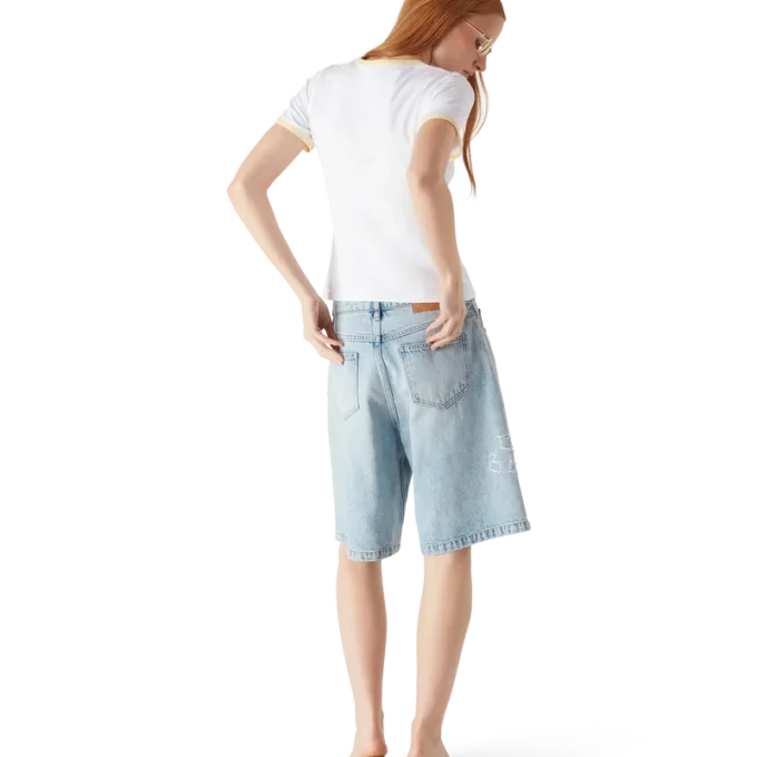 Beyond Destiny Longline Ringer Short Sleeve Tee Beyond Destiny Longline Ringer Short Sleeve Tee