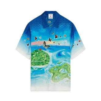 Beyond Destiny Short Sleeve Silk Shirt