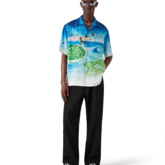 Beyond Destiny Short Sleeve Silk Shirt