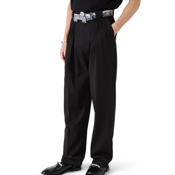 Black Bamboo Loafer Black Bamboo Loafer