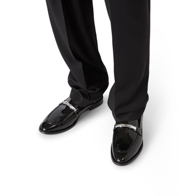 Black Bamboo Loafer Black Bamboo Loafer