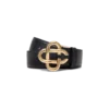 Black Cc Logo Belt Black Cc Logo Belt