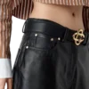 Black Cc Logo Belt Black Cc Logo Belt