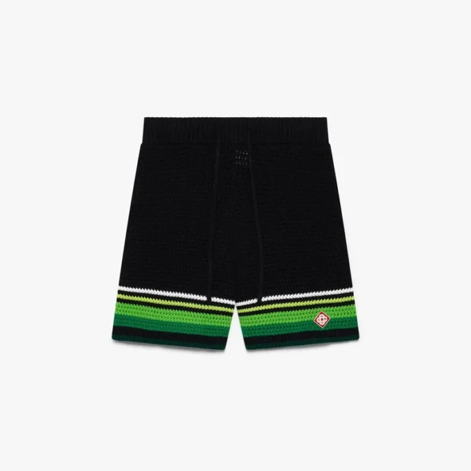 Black Crochet Shorts Black Crochet Shorts