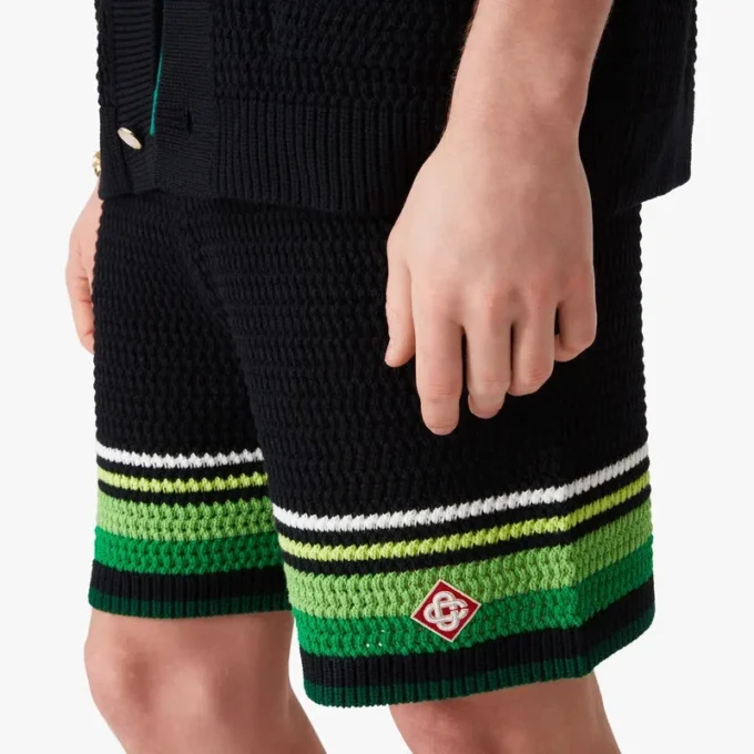 Black Crochet Shorts Black Crochet Shorts
