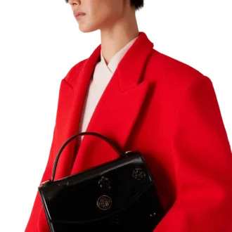 Black Emblems Jeanne Bag