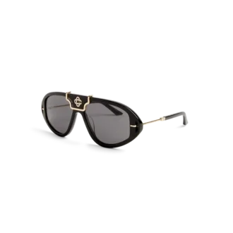 Black & Gold the Hacienda Sunglasses