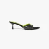 Black Heeled Mule Sandals Black Heeled Mule Sandals
