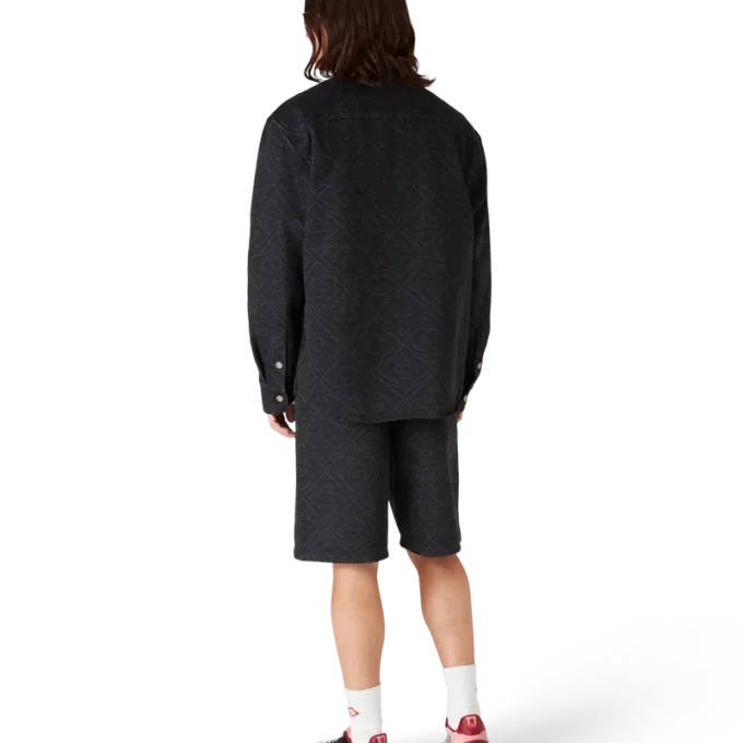 Black Laser Long Sleeve Denim Shirt Black Laser Long Sleeve Denim Shirt