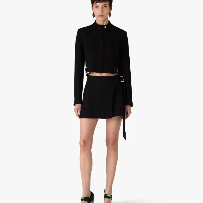 Black Leather Raver Pumps Black Leather Raver Pumps