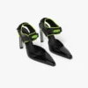 Black Leather Raver Pumps Black Leather Raver Pumps