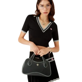 Black Mini Louise Bag