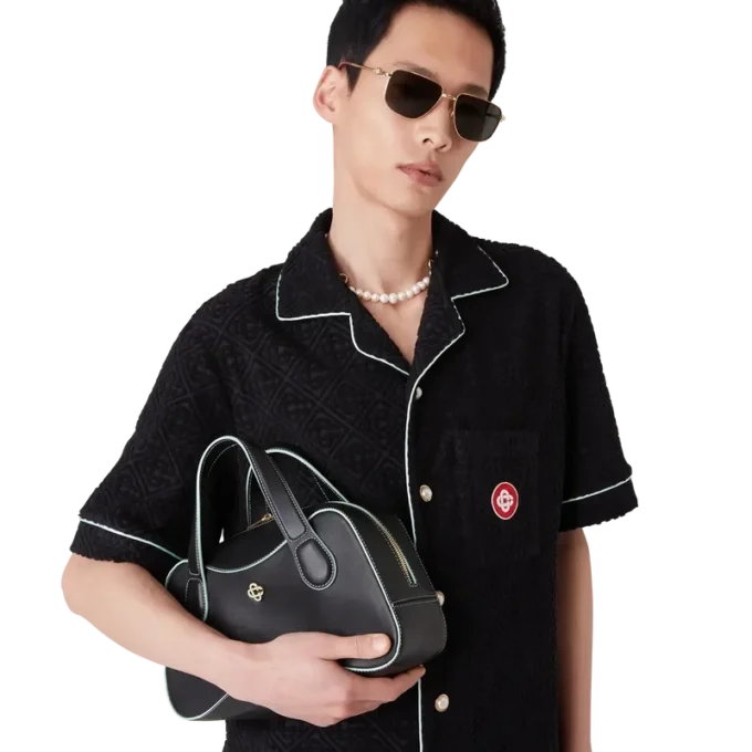 Black Mini Louise Bag