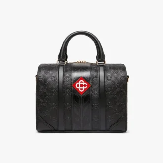 Black Mini Monogram Weekender Bag