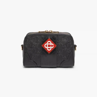 Black Monogram Crossbody Bag