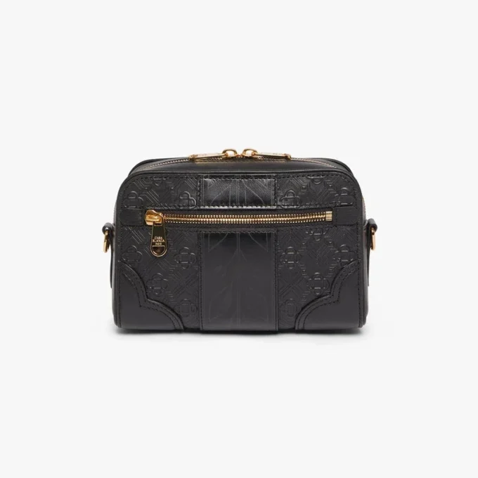 Black Monogram Crossbody Bag