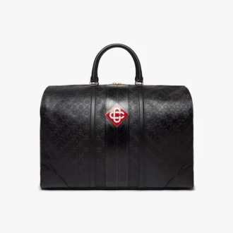Black Monogram Weekender Bag