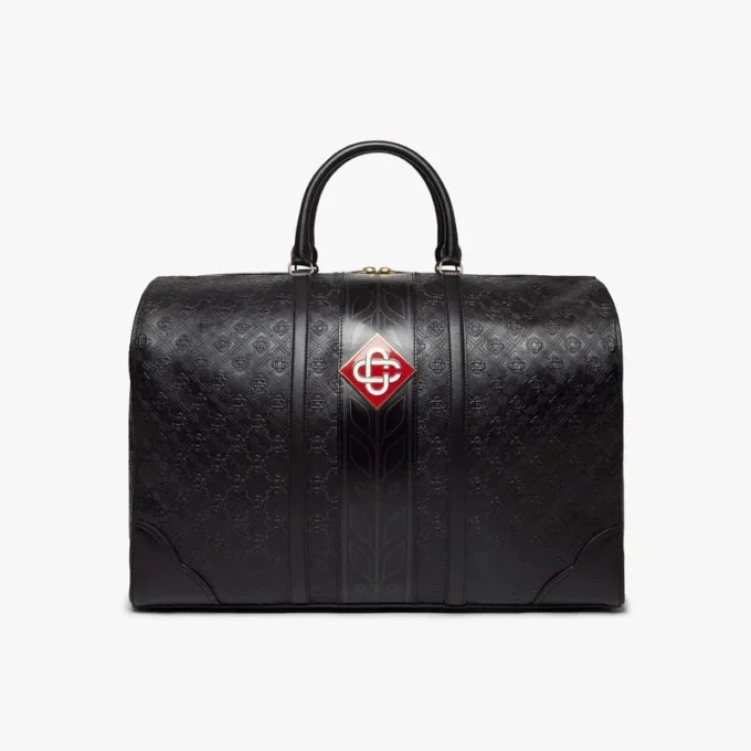 Black Monogram Weekender Bag Black Monogram Weekender Bag