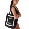 Black Raffia Tote Black Raffia Tote