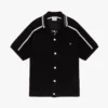 Black Short Sleeve Mesh Shirt Black Short Sleeve Mesh Shirt