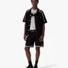 Black Short Sleeve Mesh Shirt Black Short Sleeve Mesh Shirt