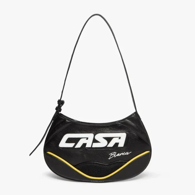 Black Slim Biker Bag Black Slim Biker Bag