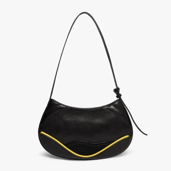 Black Slim Biker Bag Black Slim Biker Bag