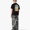 Black Tennis Landscape Short Sleeve T-Shirt Black Tennis Landscape Short Sleeve T-Shirt