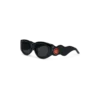 Black the Memphis Sunglasses