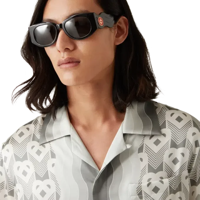 Black the Memphis Sunglasses