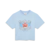 Blades Cropped Short Sleeve T-Shirt Blades Cropped Short Sleeve T-Shirt