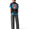 Blades Short Sleeve Silk Satin Shirt Blades Short Sleeve Silk Satin Shirt