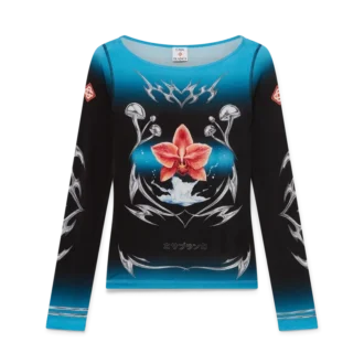 Blades Slinky Jersey Long Sleeve Top