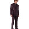 Blend Tailored Wool Silk Wrap Jacket