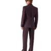 Blend Tailored Wool Silk Wrap Jacket