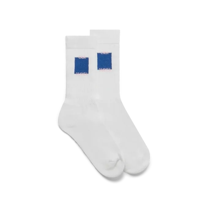 Blue Casa Square Socks Blue Casa Square Socks