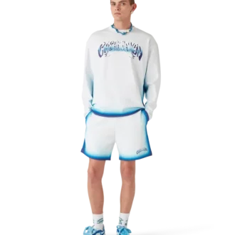 Blue Fade Long Sleeve T-Shirt
